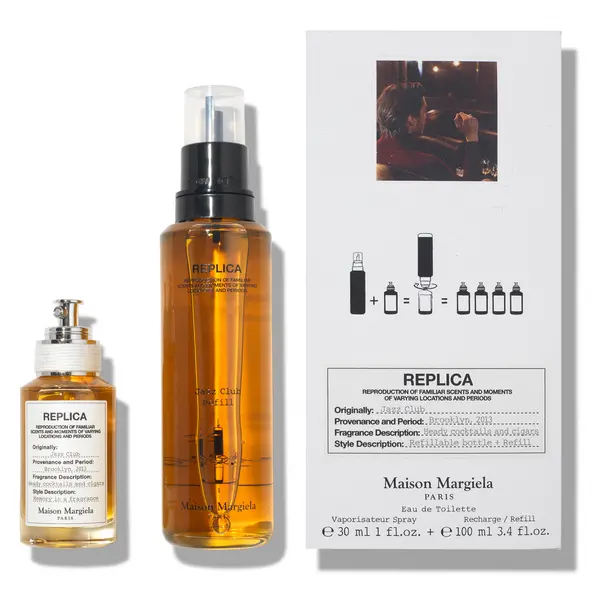 Image of Maison Margiela Jazz Club Eau de Toilette For Him 100ml Refill Set