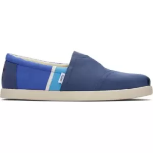 Image of Toms Alpargata Slip On Shoes - Blue
