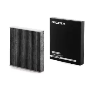 Image of RIDEX Pollen filter 424I0273 Filter, interior air,Cabin filter FIAT,PEUGEOT,CITROEN,Idea (350_),PARTNER Combispace (5F),PARTNER Kasten (5)
