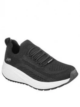 Image of Skechers Bobs Sparrow 2.0 Allegiance Crew Trainers - Black