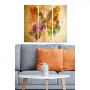 Image of MDF2517430 Multicolor Decorative MDF Painting (3 Pieces)