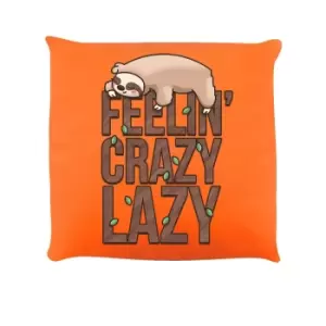 Image of Grindstore FeelinA' Crazy Lazy Cushion (One Size) (Orange)