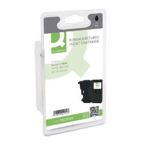 Image of Q-Connect Brother Remanufactured Black Inkjet Cartridge LC985BK