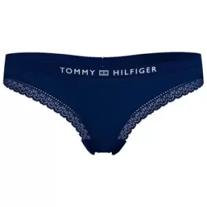 Image of Lace-Trim Thong