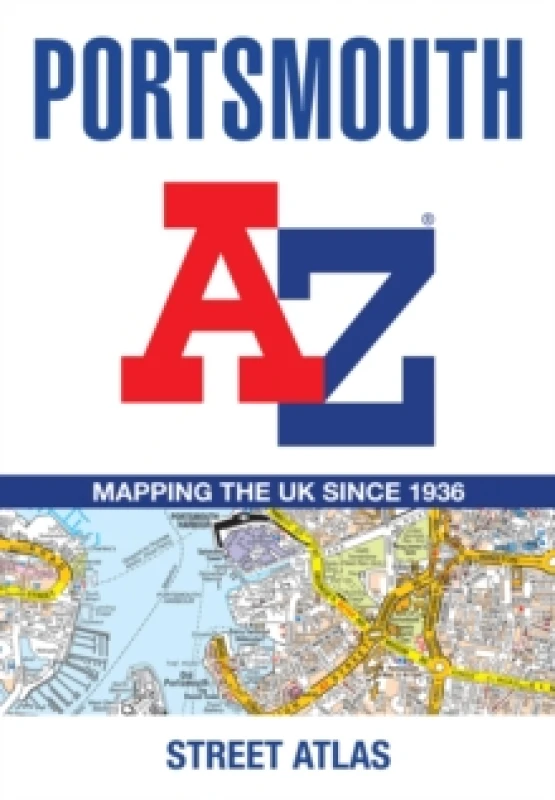 Image of Portsmouth A-Z Street Atlas. Paperback. By AZ Maps Books