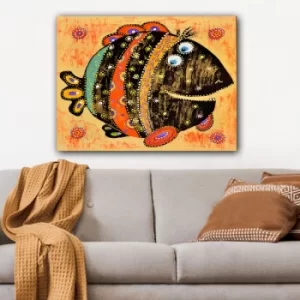 Image of 1428044867_70100 Multicolor Decorative Canvas Painting