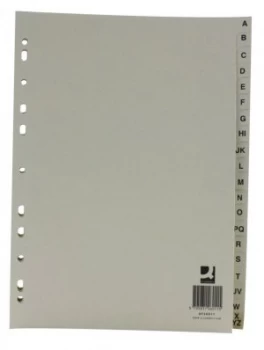 Image of Q Connect Index A-z A4 20part Buff