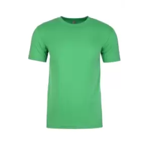 Image of Next Level Adults Unisex Suede Feel Crew Neck T-Shirt (L) (Envy)