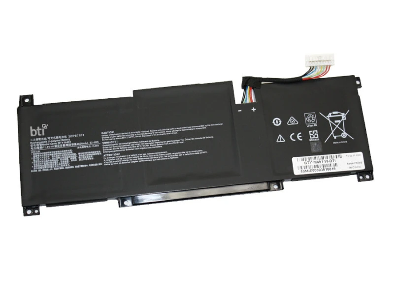 Image of BTI BTI Replacement 3 cell battery for MSI PRESTIGE 14- A11SB BTY-M491-W-BTI