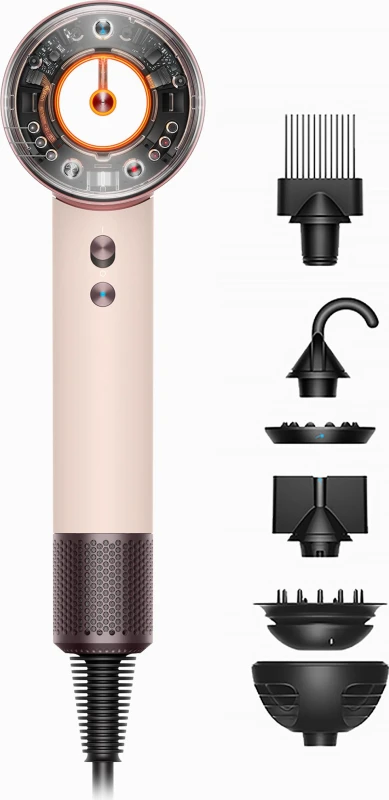 Image of Dyson Supersonic Nural Curly+Coily Hair Dryer - Ceramic Pink / Rose Gold