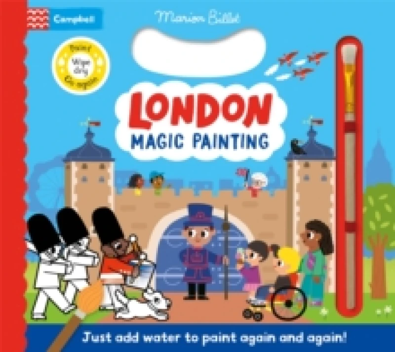 Image of London Magic Painting : Just add water to paint! Board book
