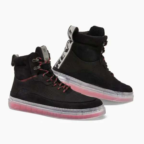 Image of REV'IT! Filter Black Neon Red Size 41