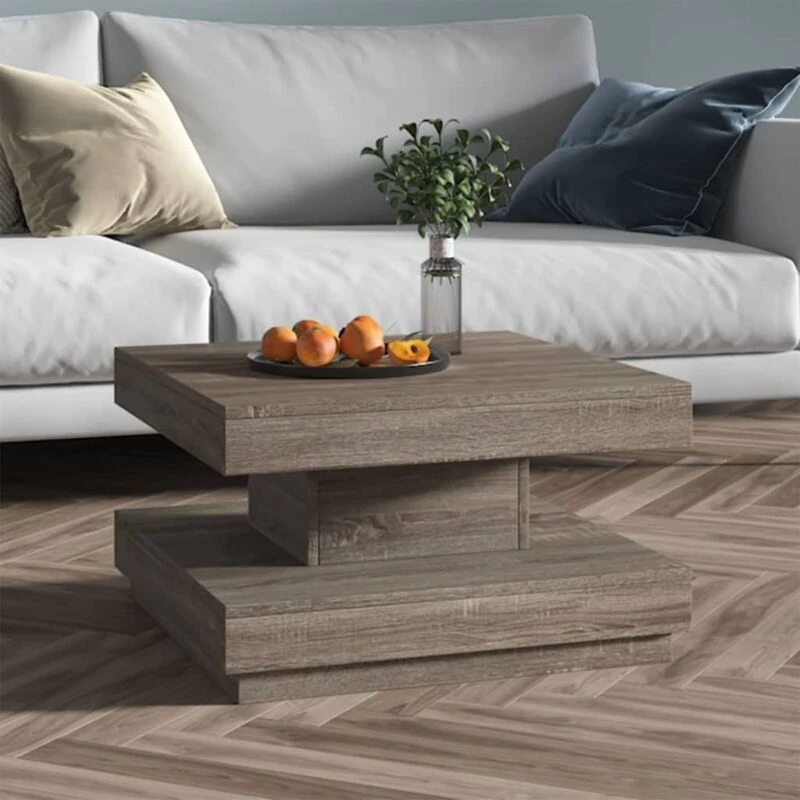 Image of VIDAXL Coffee Table Grey 60x60x35cm mdf Vidaxl 8719883744322