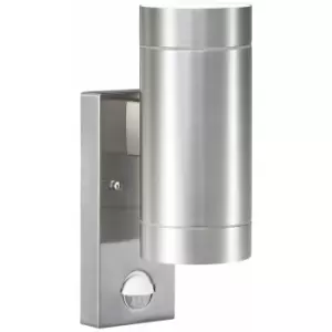 Image of Nordlux Tin Maxi Up & Down Wall Lamp Aluminium, GU10, IP54