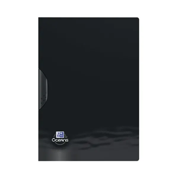 Image of Oxford Oxford Oceanis Clip File A4 Black 400177880 400177880