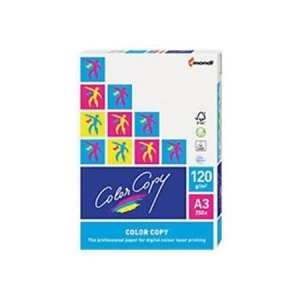 Image of Color Copy (A3) Copier Paper Super Smooth Ream-Wrapped 120gsm White (1 x Pack of 250 Sheets)