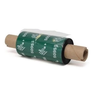 Image of Zebra 05095GS06407 Original Resin Printer Ribbon 5095 (64mm x 74m)
