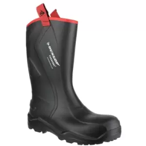 Image of Purofort+ Rugged Full Safety Wellingtons Black - 14 - Dunlop
