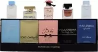 Image of Dolce & Gabbana Miniatures Gift Set 4.5ml Light Blue Eau de Toilette + 5ml The One Eau de Parfum + 5ml Dolce Garden Eau de Parfum + 7.5ml The Only One