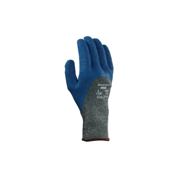 Image of 80-658 Powerflex Blue/Green Heat Resistant Gloves - Size 8