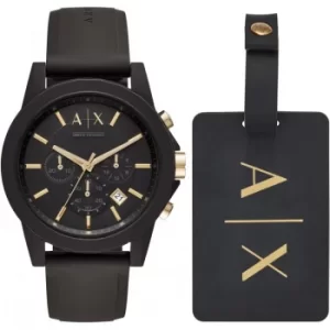 Image of Armani Exchange Outerbanks AX7105 Watch Gift Set