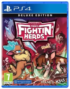 Image of Thems Fightin Herds Deluxe Edition PS4 Game