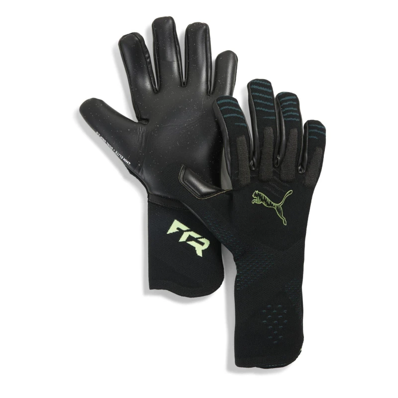Image of Puma Future Ultimate Goalkeeper Gloves Adults Black/Green male 7