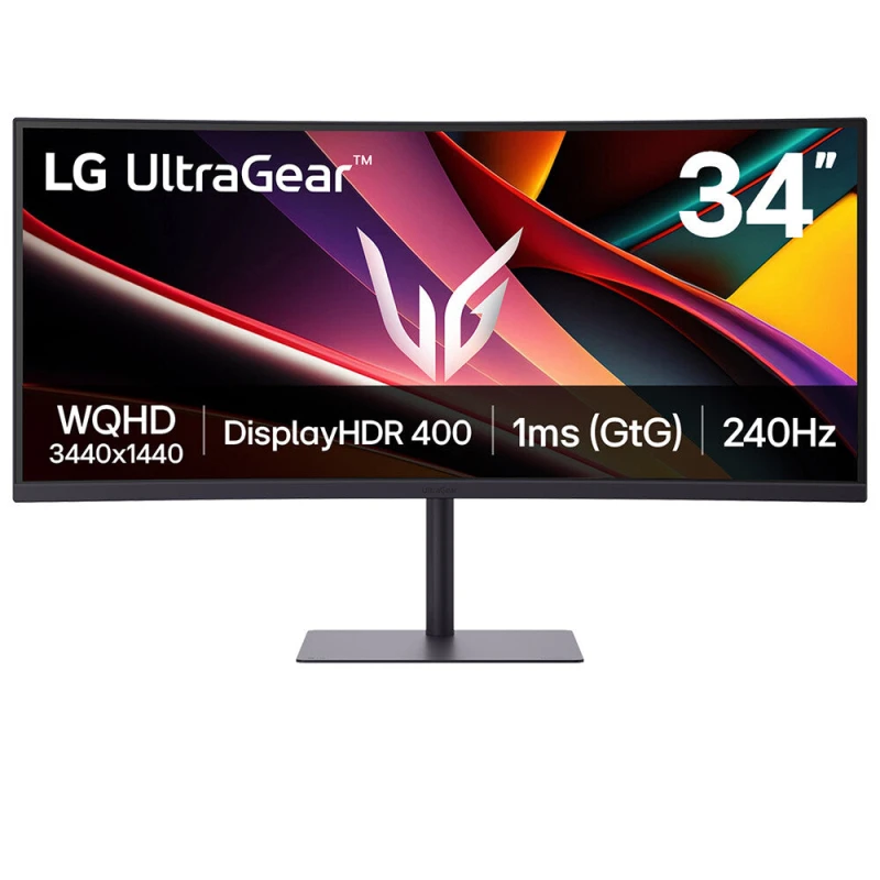 Image of LG UltraGear 34G630A-B 34 VA WQHD 240Hz 1ms Curved Gaming Monitor 34G630A-B.AEKQ Black