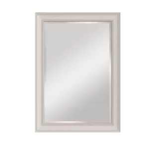 Image of Wall Mirror White 74 x 3.5 x 104cm - Lewis's Home TJ Hughes