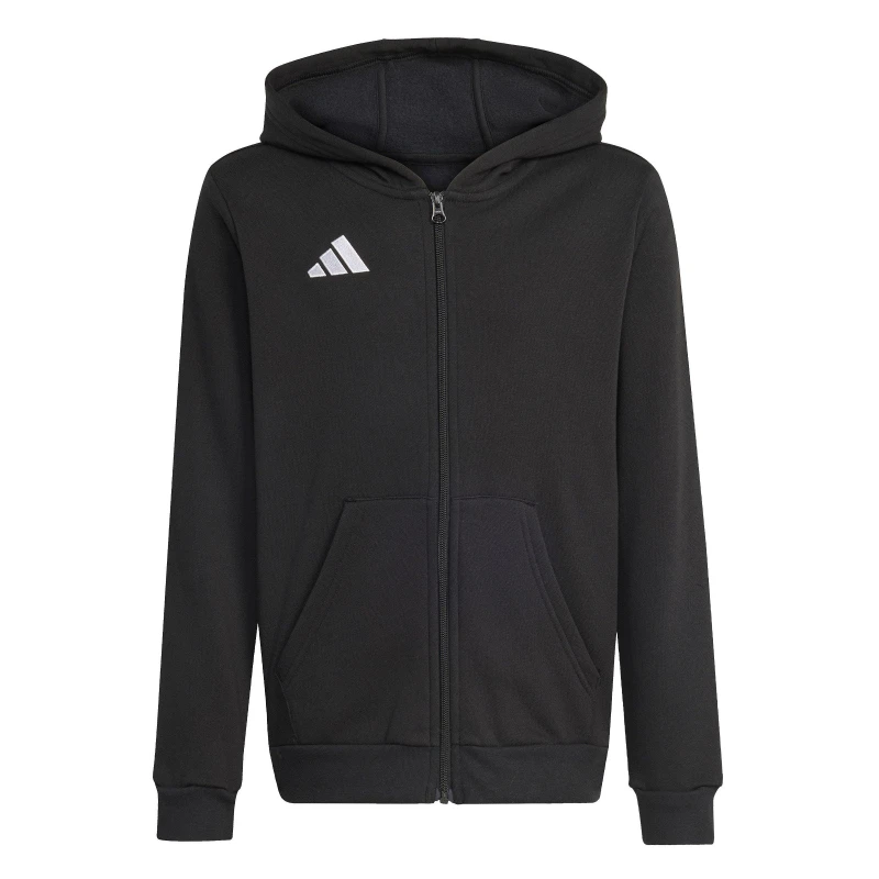 Image of Adidas ENT26 FZ Hood Jn63 Black/White unisex 11-12 Years