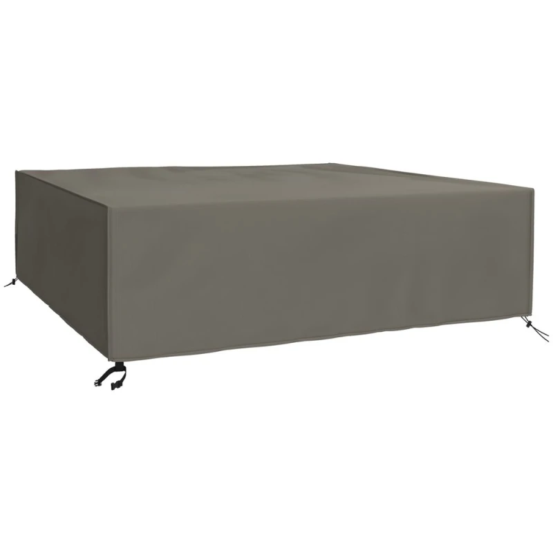 Image of Outsunny Outsunny - Large Patio Garden Furniture Set Cover, 600D Oxford, 230 x 230 x 70cm Grey 5056725386764