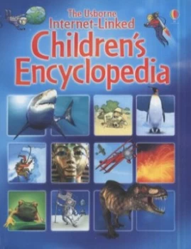 Image of The Usborne Internet-Linked Childrens Encyclopedia by Felicity Brooks and David Hancock Paperback