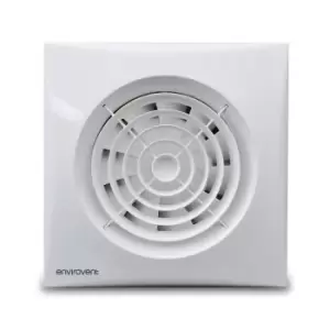 Image of Envirovent Silent 100mm 4" Low Voltage Ultra Quiet WC & Bathroom Extractor Fan with Timer - SIL100T12V