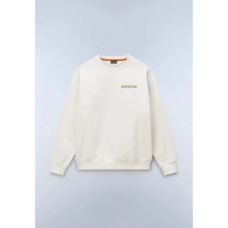 Image of French terry sweatshirt Napapijri Sol Blanc Male L