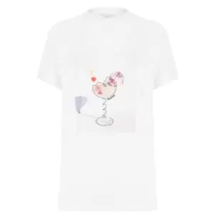 Image of Ted Baker Gin T-Shirt Womens - White
