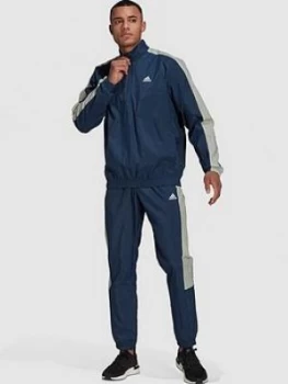Image of Adidas Mts Tiro Woven Tracksuit - Navy