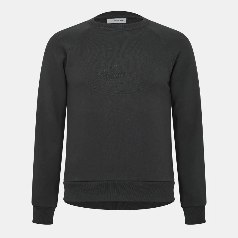 Image of Lacoste Womens Crew Sweatshirt Black female 6 (34)