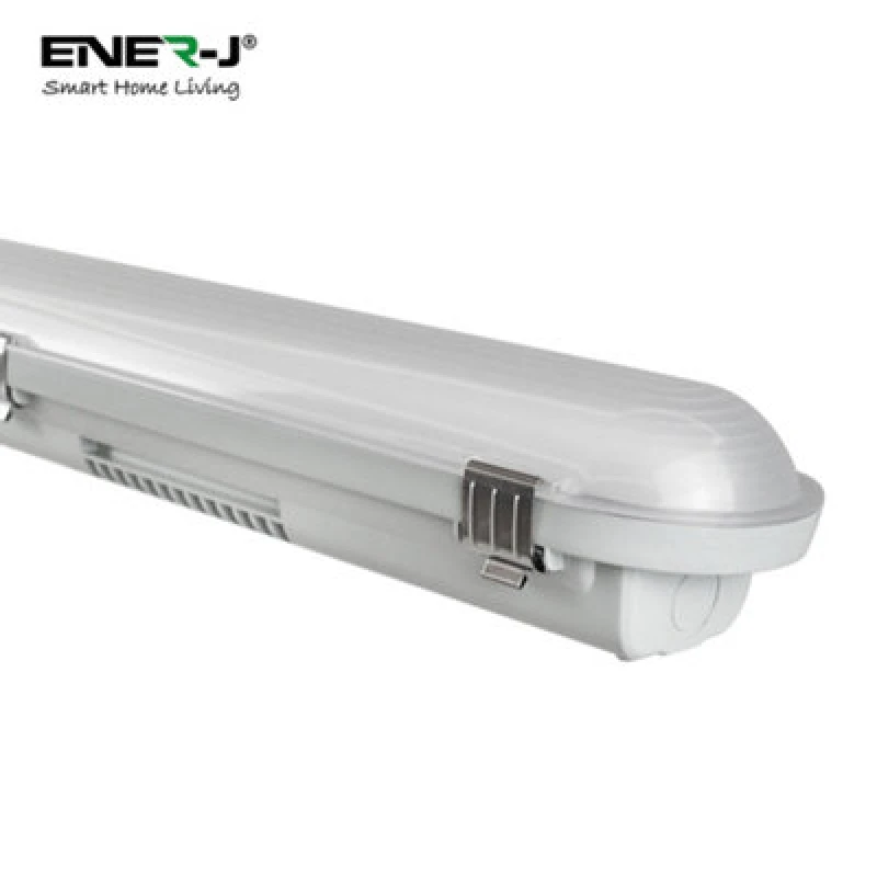 Image of ENER-J Power Selectable & CCT Selectable Non Corrosive Waterproof LED Fitting, 1.5m, 50W, 120 Lumens per Watt White