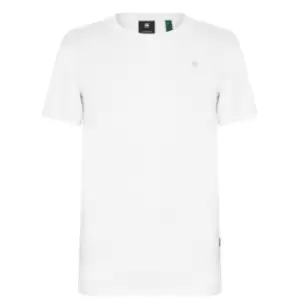 Image of G Star Gstar Base T Shirt - White