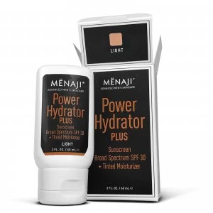 Image of Menaji Power Hydrator PLUS Broad Spectrum Sunscreen SPF30 + Tinted Moisturiser 60ml - Light