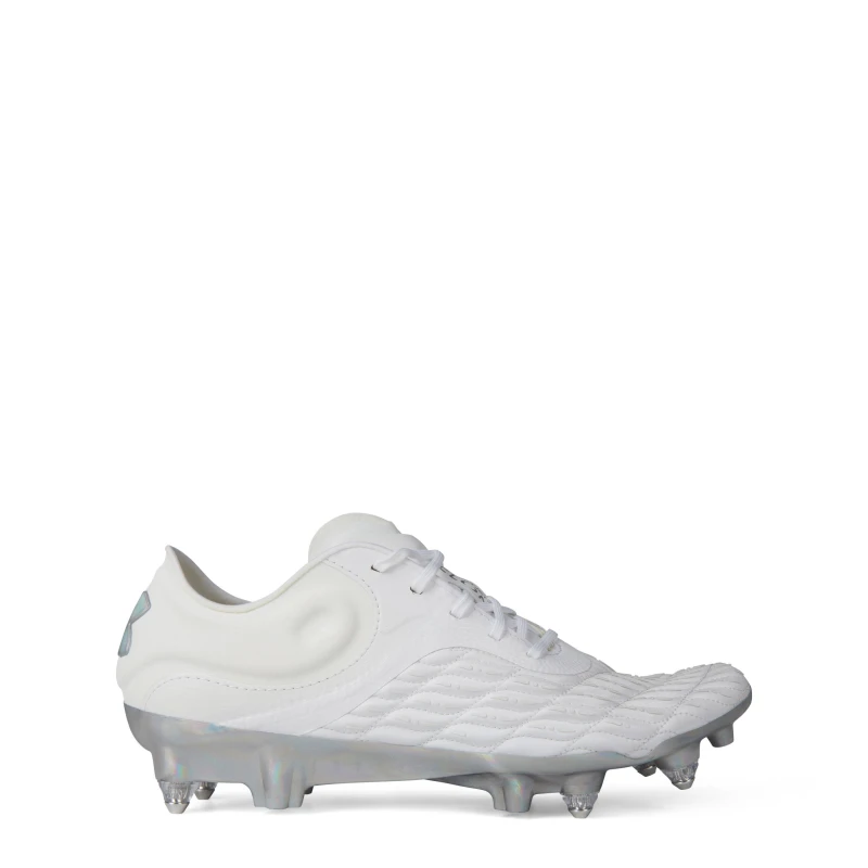 Image of Under Armour Elite 3.0 Hybrid Firm Ground Football Boots Adults - White White 6.5