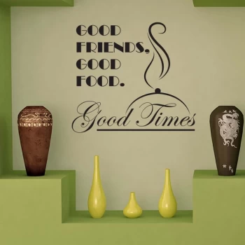 Image of YS-35 Black Decorative Wall Sticker