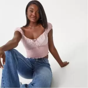 Image of Jack Wills Jack Prairie Top - Pink