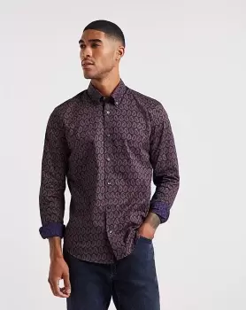 Image of Ben Sherman Paisley Print Shirt