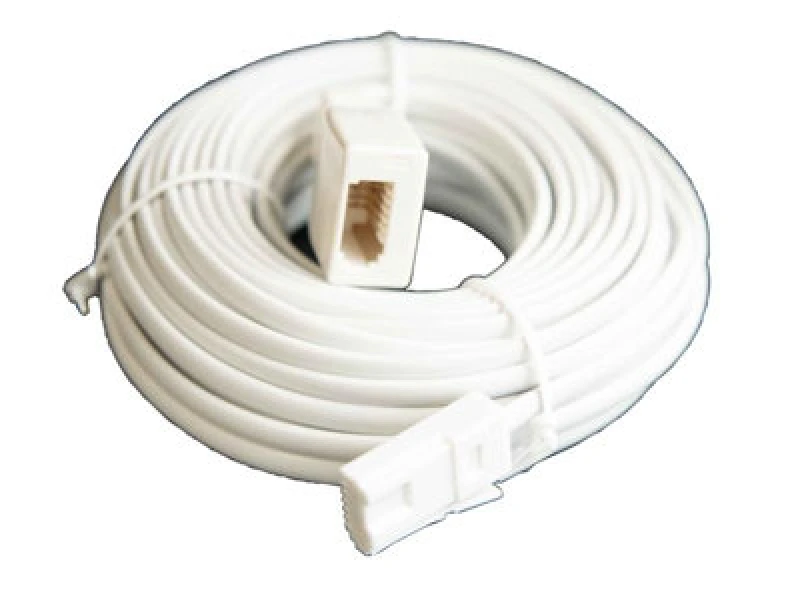 Image of Dencon Premium 10M Telephone Extension Lead For Bt Sockets - Enhance Your Connectivity