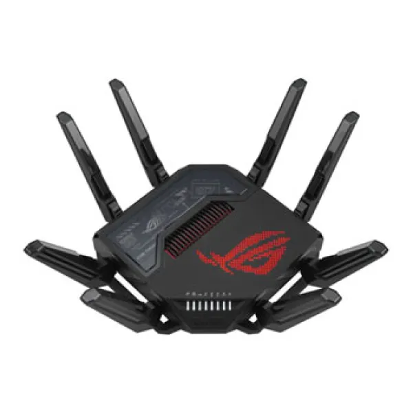Image of ASUS ROG Rapture GT-BE98 Wireless Router 10 Gigabit Ethernet Quad-band (2.4 GHz / 5 GHz-1 / 5 GHz-2 / 6 GHz) Black