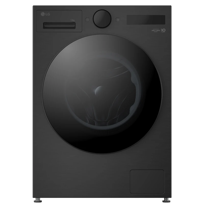 Image of LG VX75 Series AI Direct Drive F4X7513TBB WiFi-enabled 13 kg 1400 Spin Washing Machine - Matte Black 8806096161555