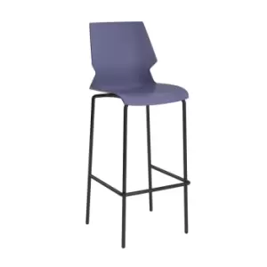 Image of Titan Uni High Chair - Grey Frame / Blue Seat