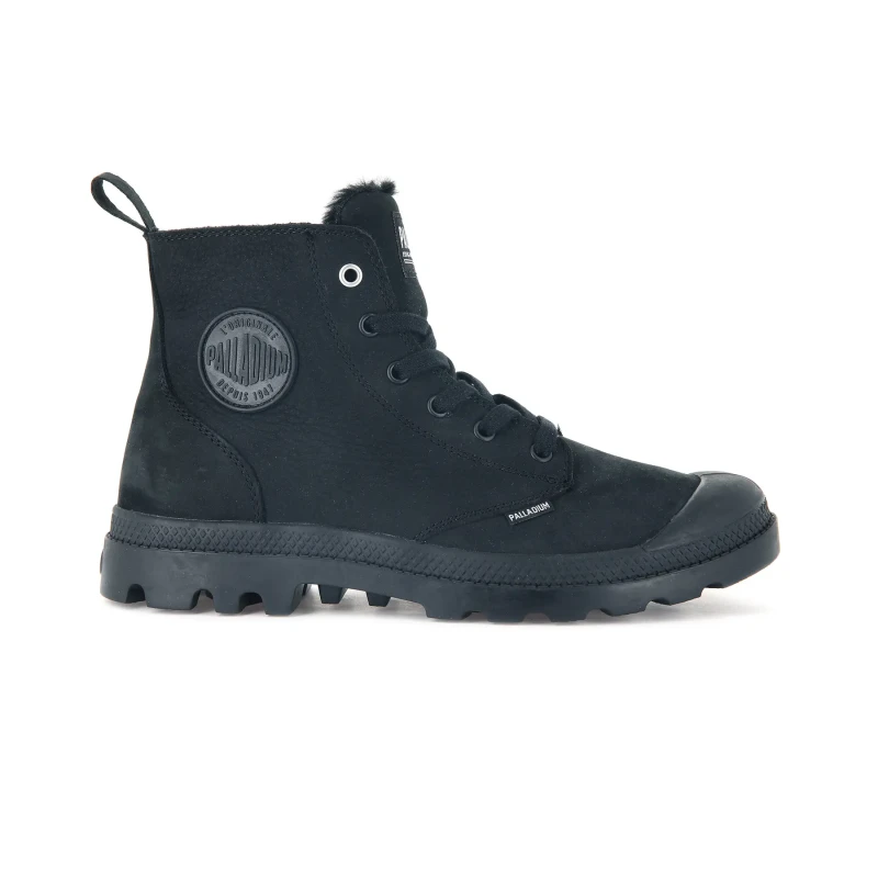 Image of Palladium Zipped boots Palladium Pampa Hi Wl Noir Male 41