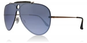 Image of Ray-Ban Blaze Shooter Sunglasses Copper 90351U 32mm
